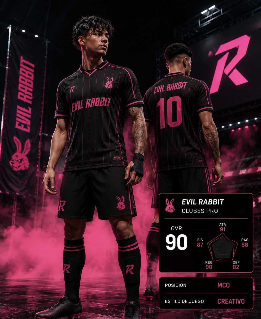 Jugadores de Evil Rabbits
